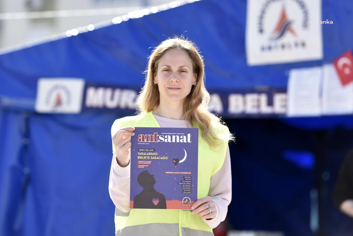 Muratpaşa Belediyesi\'nin Antsanat Dergisi, \'Deprem\' Sayısıyla Yayımlandı