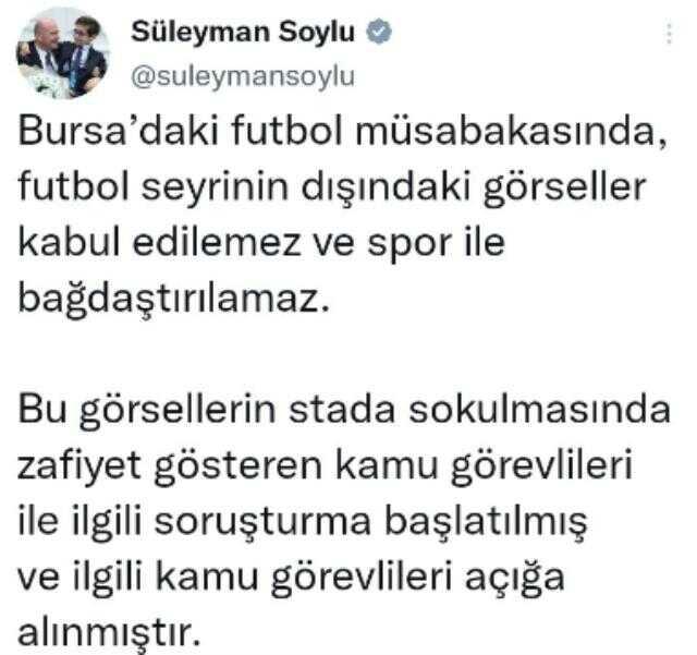 Son Dakika: Amedspor maçında çıkan olaylar nedeniyle Bursaspor'a 9 maç seyircisiz oynama cezası verildi