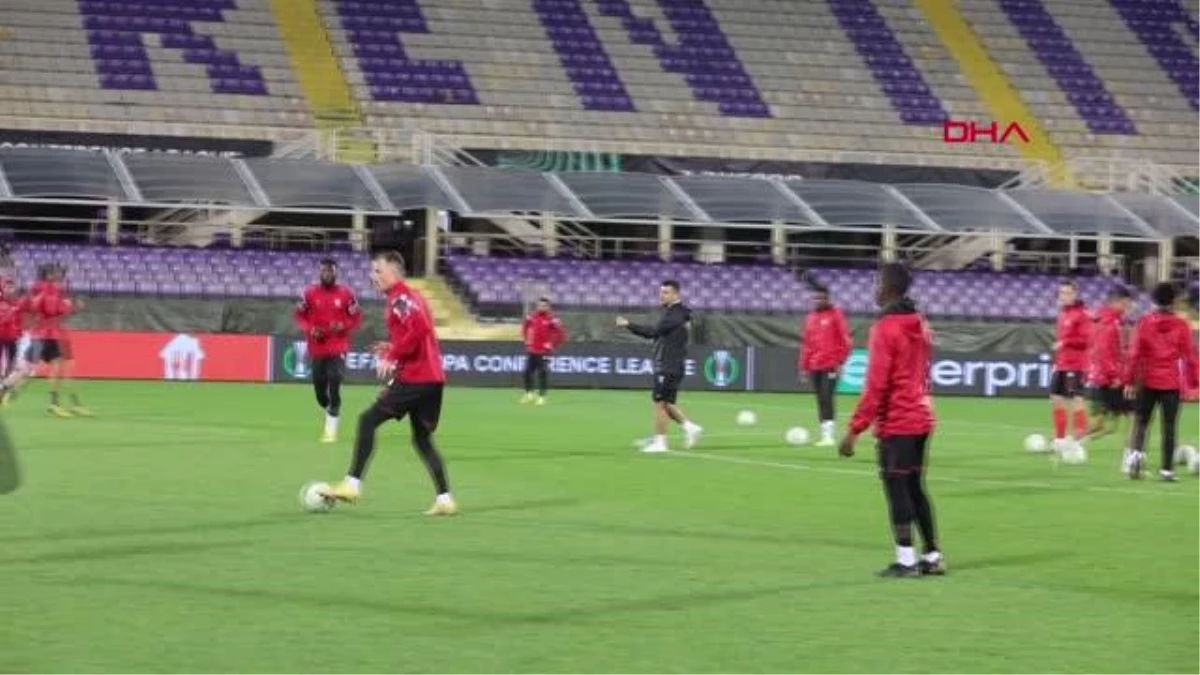 SPOR Sivasspor, Fiorentina maçının hazırlıklarını tamamladı