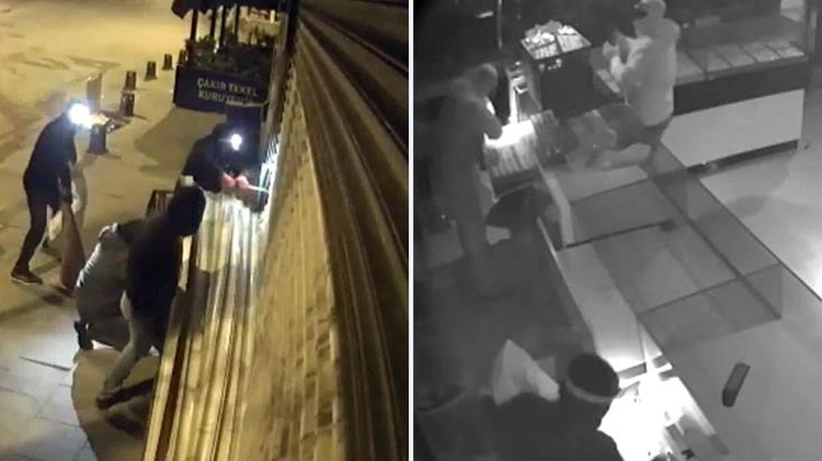 Tuzla'da çuvallı, sepetli kuyumcu soygunu! Altın ve paraları dakikalar içinde çalıp kaçtılar