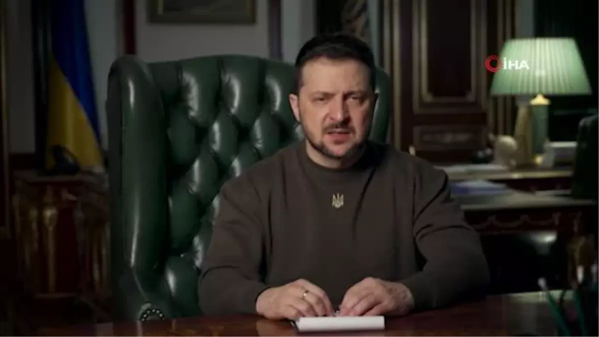 Zelenskiy: "Gürcistan sokaklarında Ukrayna bayrağı taşıyan herkese teşekkür ederim"