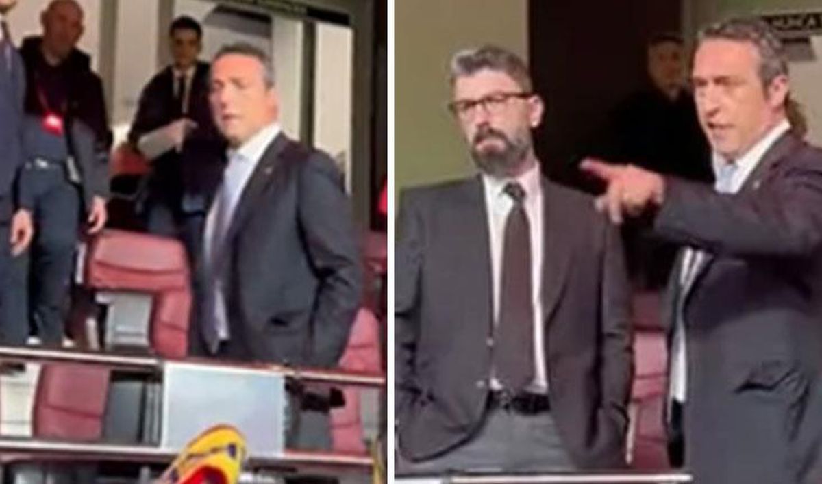 Başkan kavganın eşiğine geldi! Laf atan taraftara Ali Koç'tan tehdit: Sen dua et burada seyirciler var