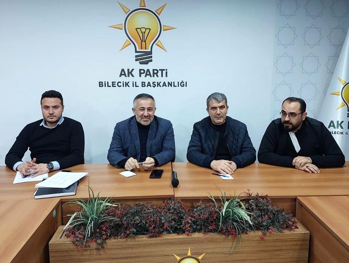 Bilecik\'te \'Merkez İlçe Başkanlığının Olağan Toplantısı\' yapıldı