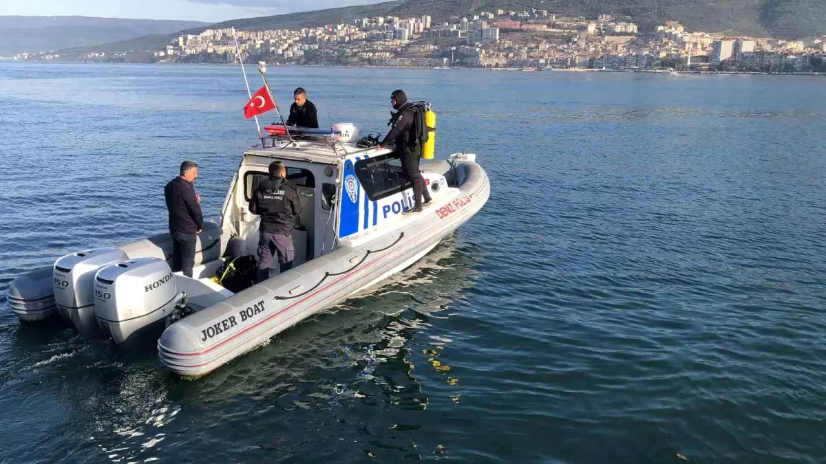 Denizde kaybolan kişiyi ararken tabanca ve tüfek buldular