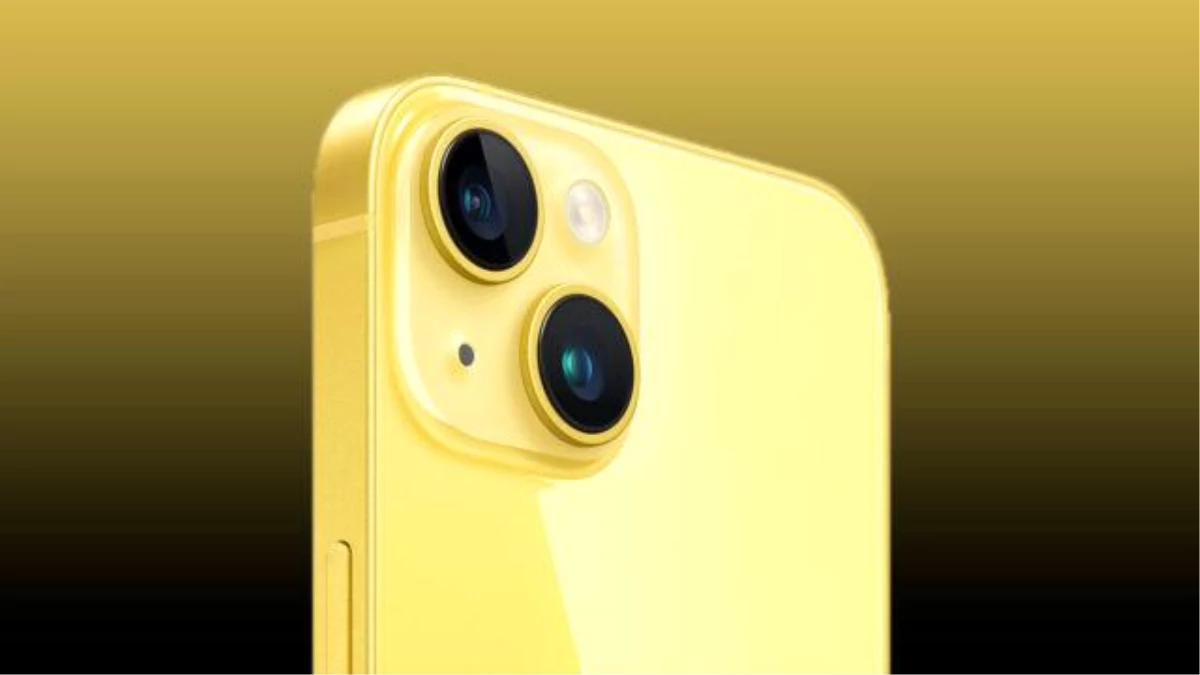 Sarı renkli iPhone 14 Türkiye\'de satışa çıktı!
