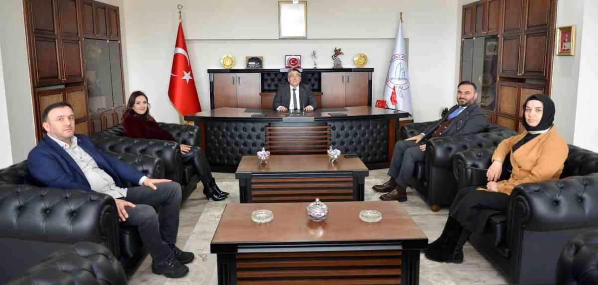 Tıskaoğlu\'ndan Rektör Özölçer\'e ziyaret