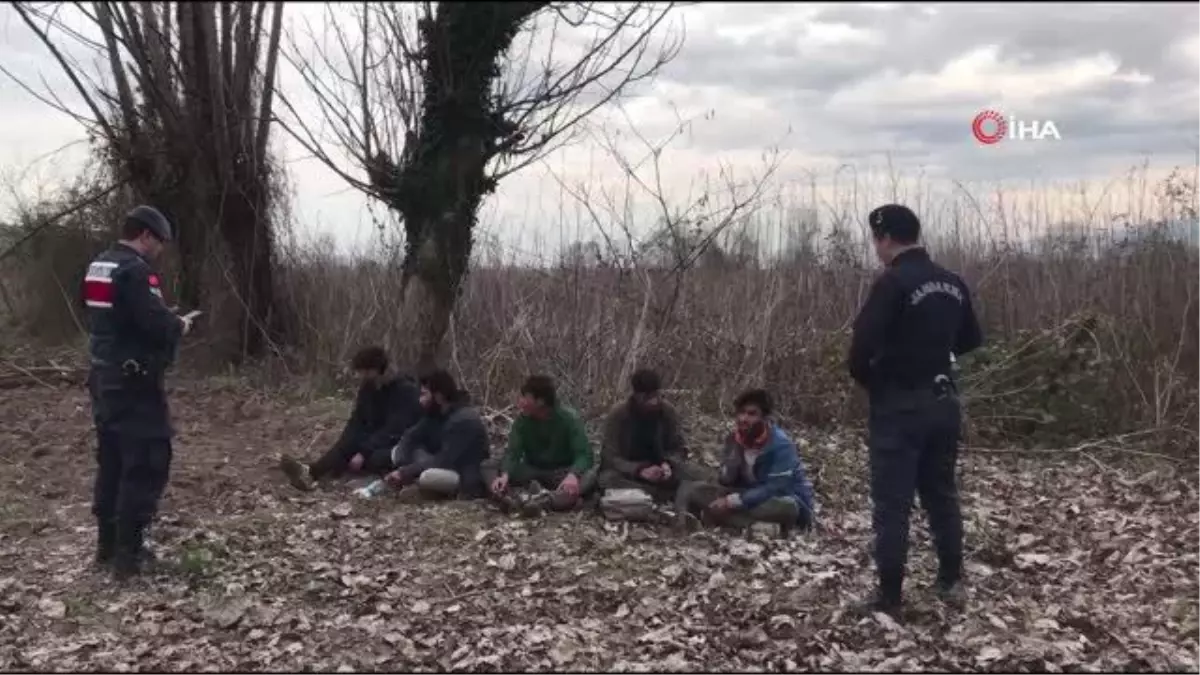 Ülkeye kaçak yollarla giren 7 yabancı uyruklu şahıs yakalandı