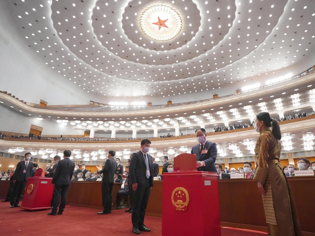 Xi Jinping, 14. Ulusal Halk Kongresi'nde Yeniden Cumhurbaşkanı Seçildi
