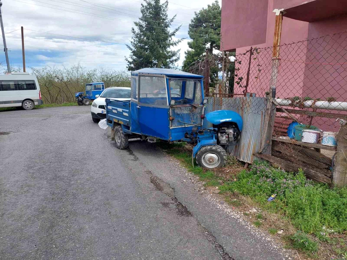 Alaplı\'da patpat kazası: 1 yaralı
