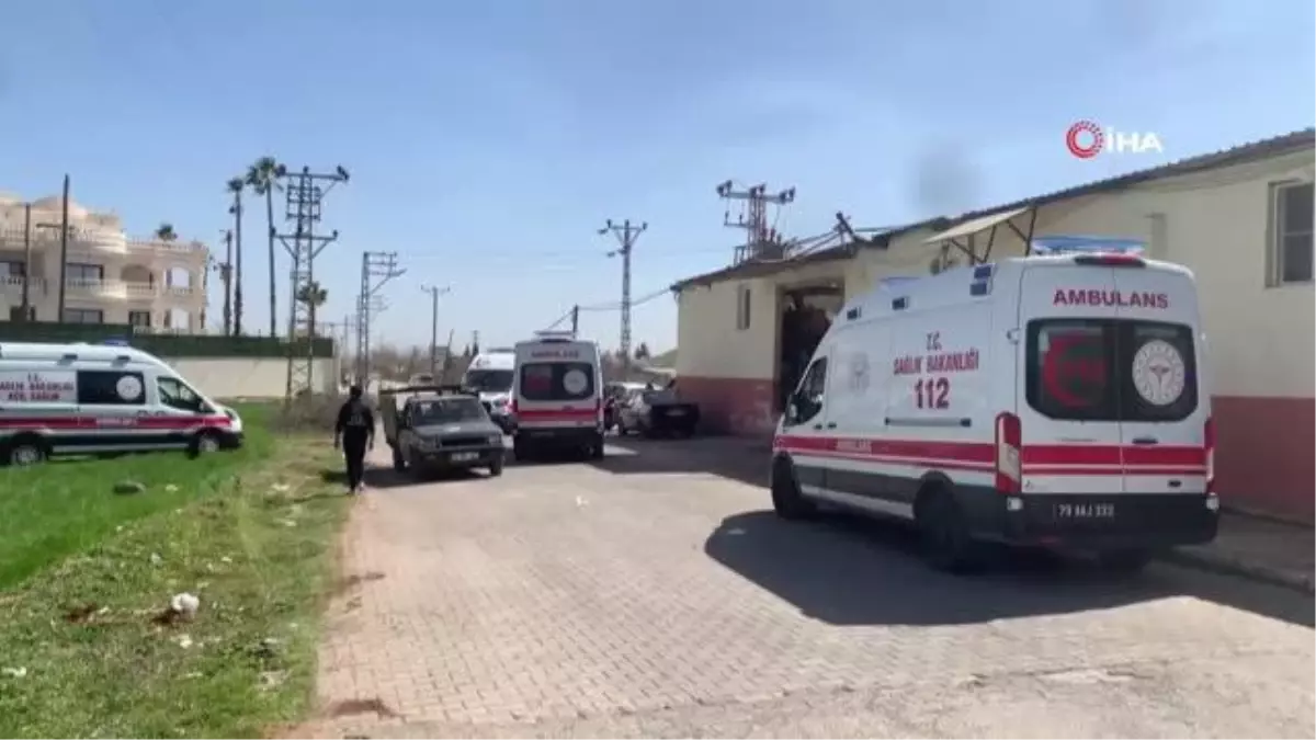 Ambulans ile motosikletin çarpıştığı anlar kamerada