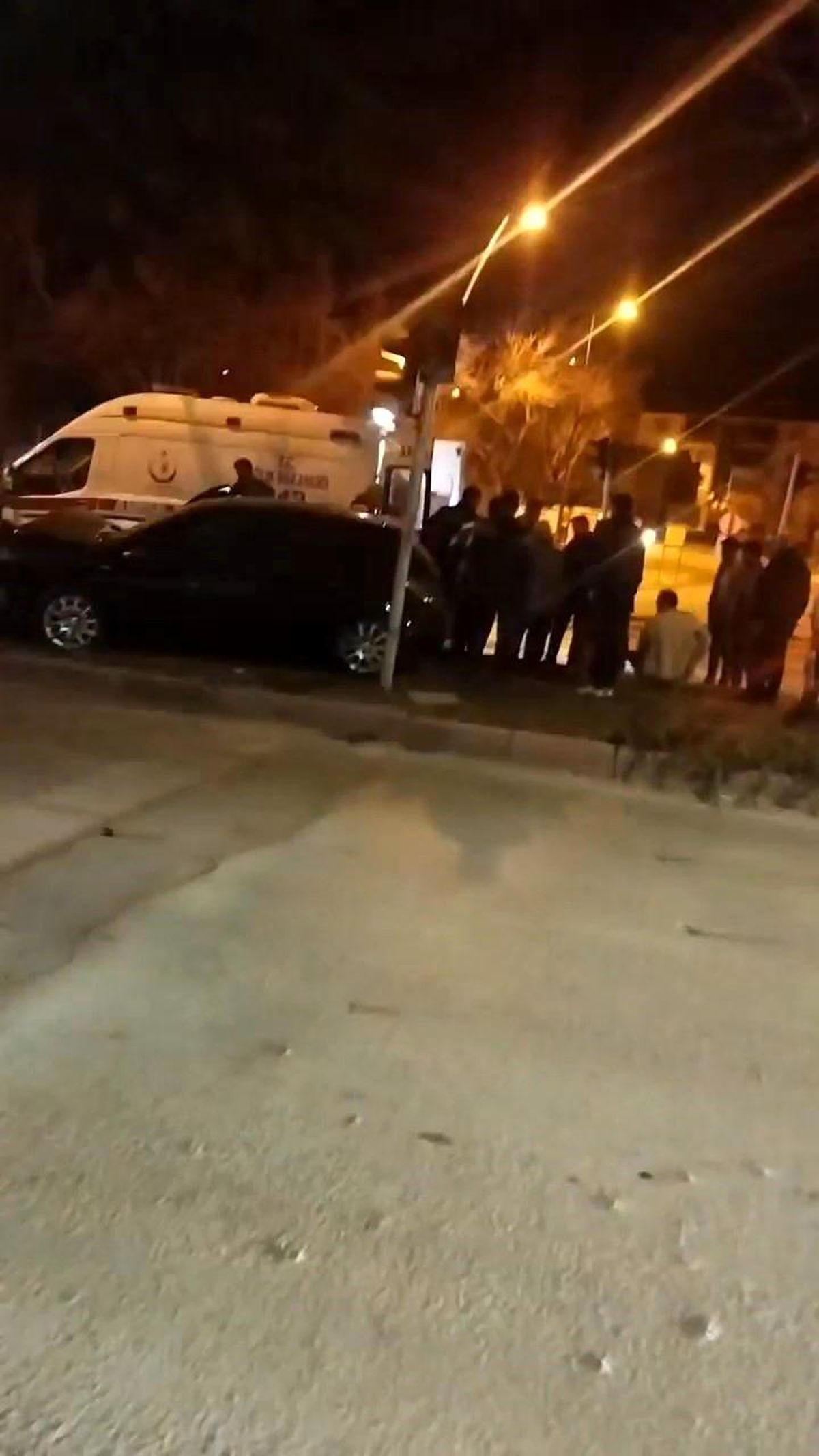 Elazığ\'da otomobil refüjde bulunan ağaca çarptı: 1 ağır yaralı