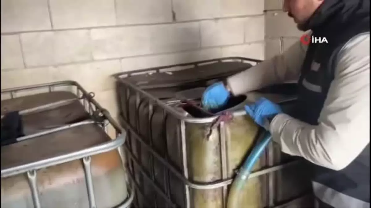 Gaziantep'te kaçakçılık operasyonu: Çok sayıda akaryakıt, nargile tütünü ve nargile likitti ele geçirildi
