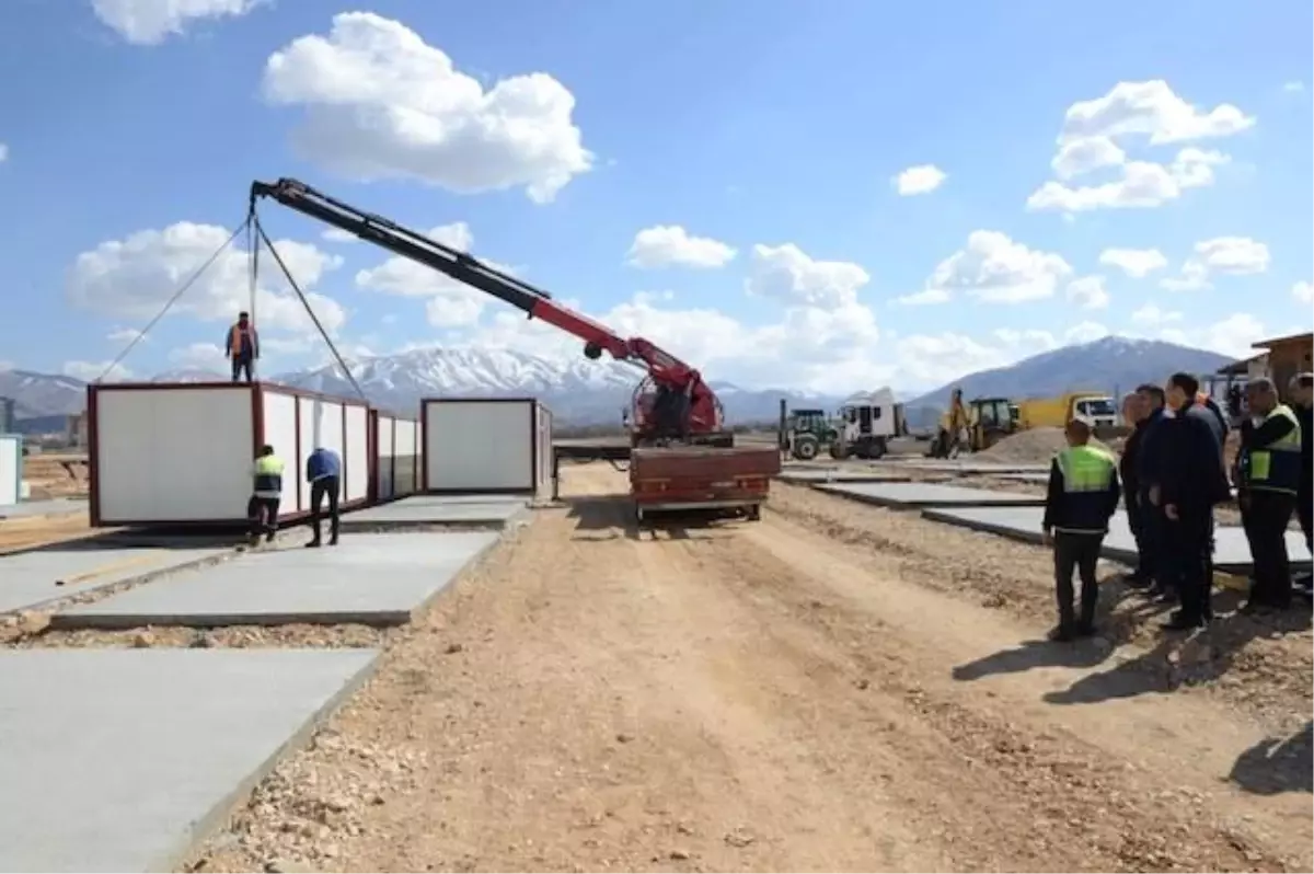 \'Yıldırım Konteyner Kent\' Ramazan ayına yetişecek