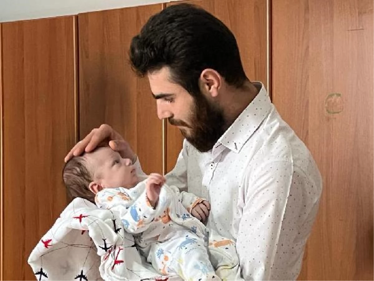 Yunus Umut bebek, 32 gün sonra anne ve babasına kavuştu