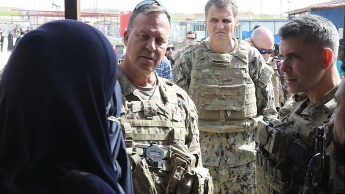 ABD\'den terör örgütüne skandal ziyaret! CENTCOM komutanı Kurilla, Türkiye sınırına da kaldı