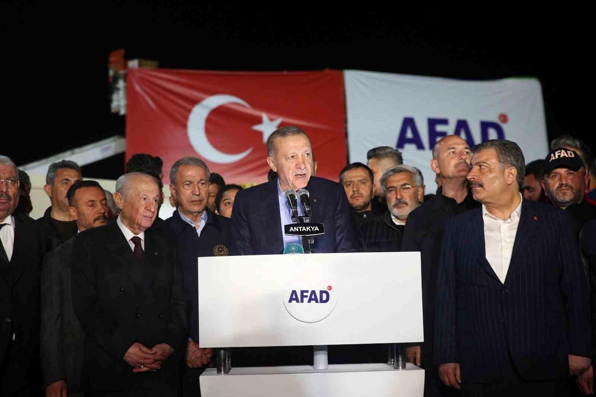 Cumhurbaşkanı Erdoğan, Hatay\'daki Katar-Türkiye Kardeşlik Konteyner Kenti\'nde konuştu Açıklaması