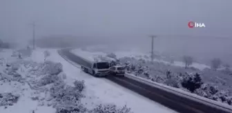 Afyonkarahisar'da mart ayında kar sürprizi