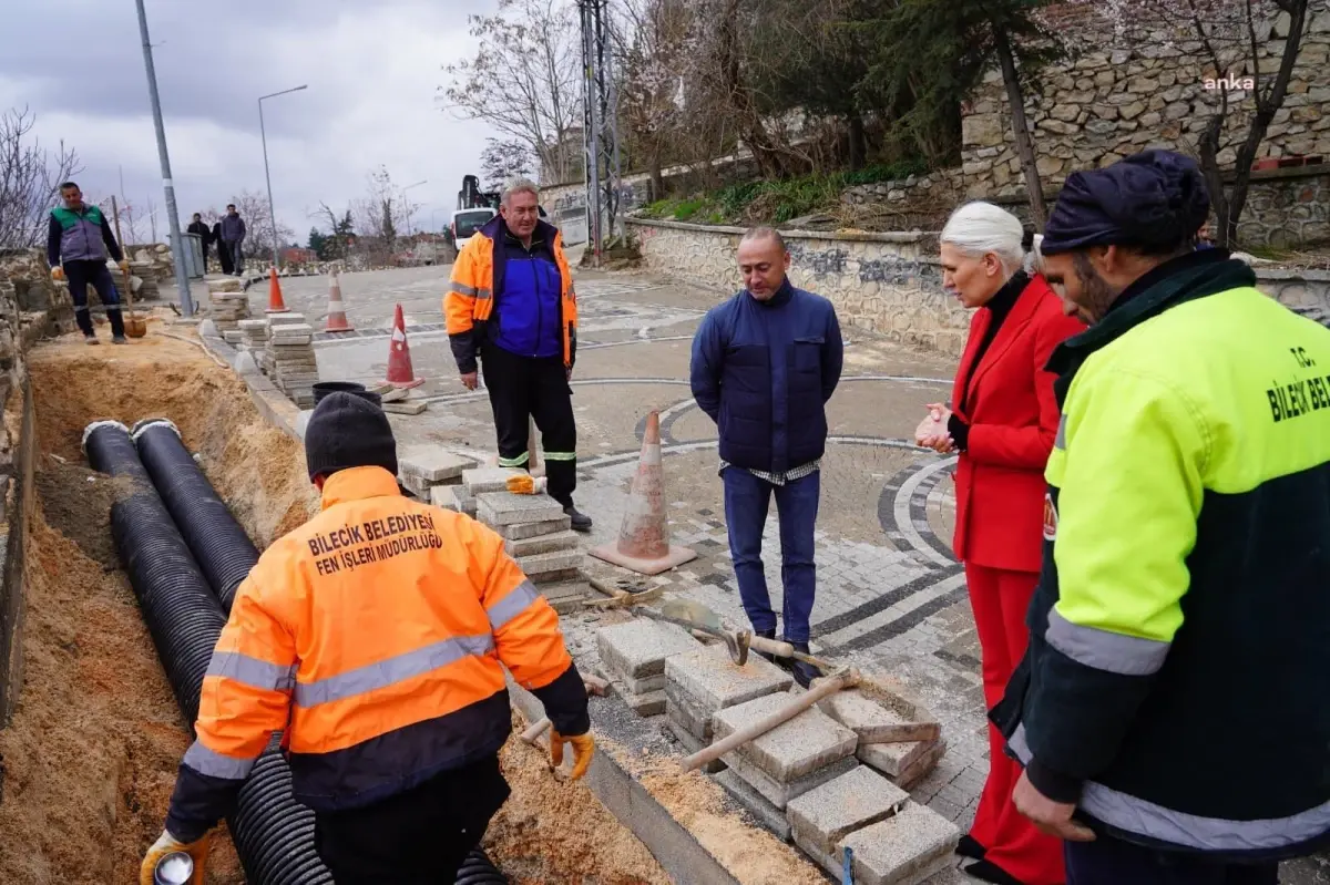 Bilecik Belediyesi, Yol Çalışmalarına Devam Ediyor