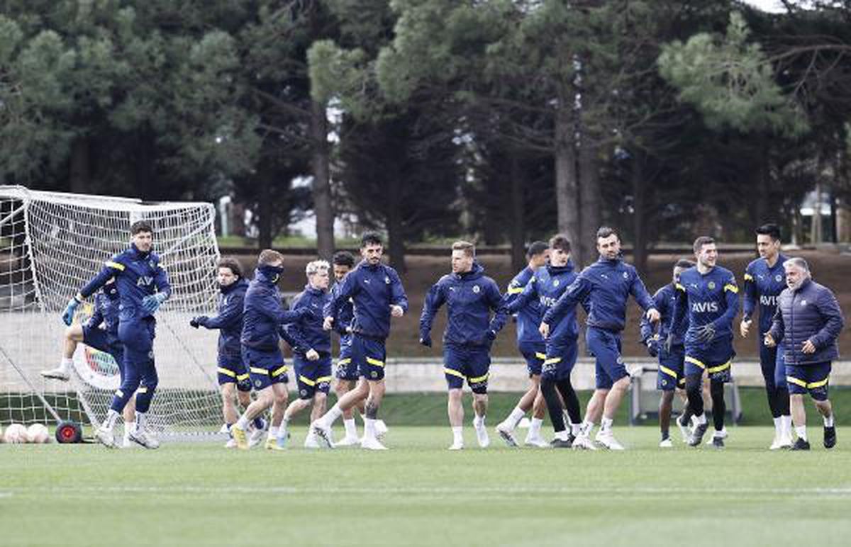 Fenerbahçe\'de Sevilla maçı hazırlıkları
