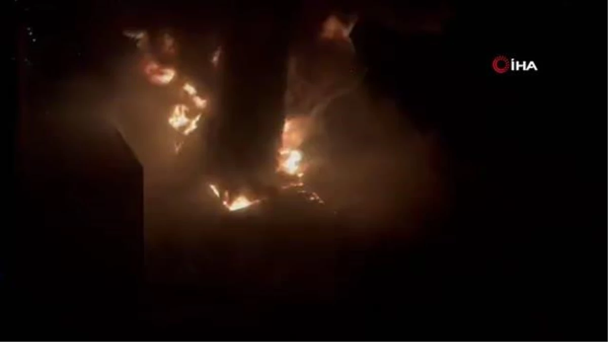 Güney Kore\'de lastik fabrikasında korkutan yangın
