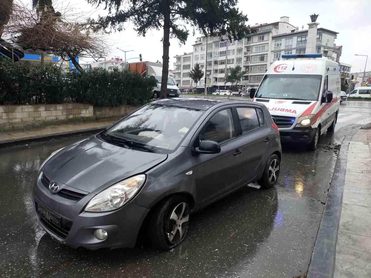 Ordu\'da trafik kazası: 1 yaralı