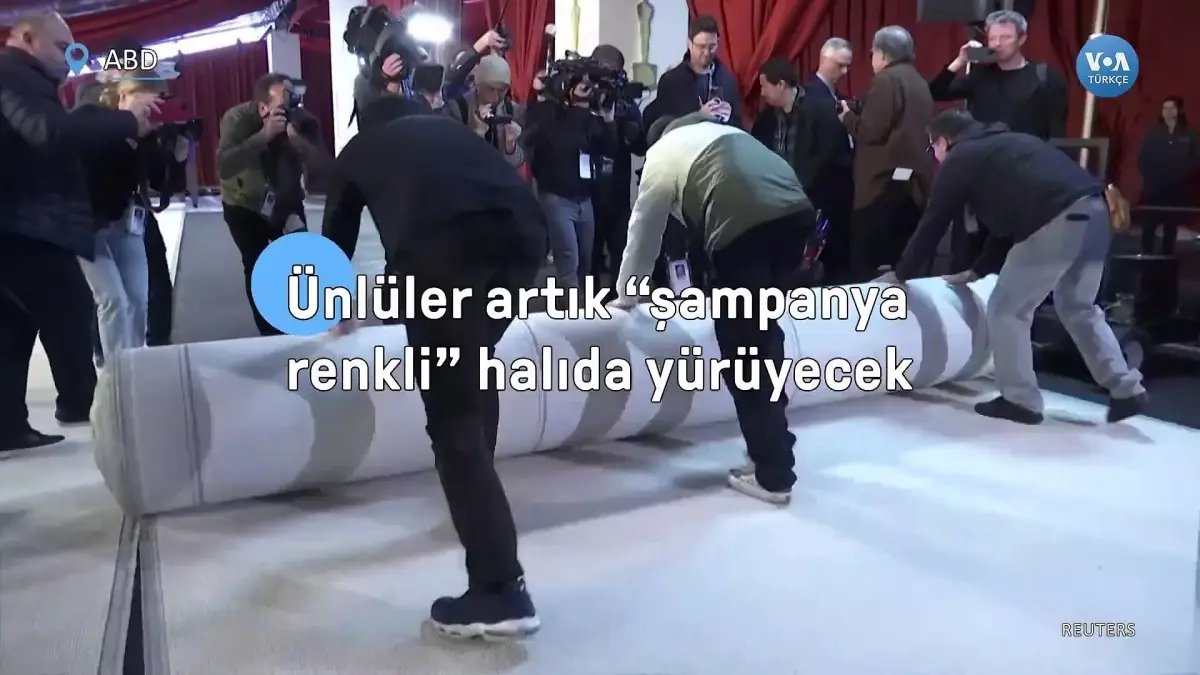 Ünlüler Artık 'Şampanya Renkli' Halıda Yürüyecek