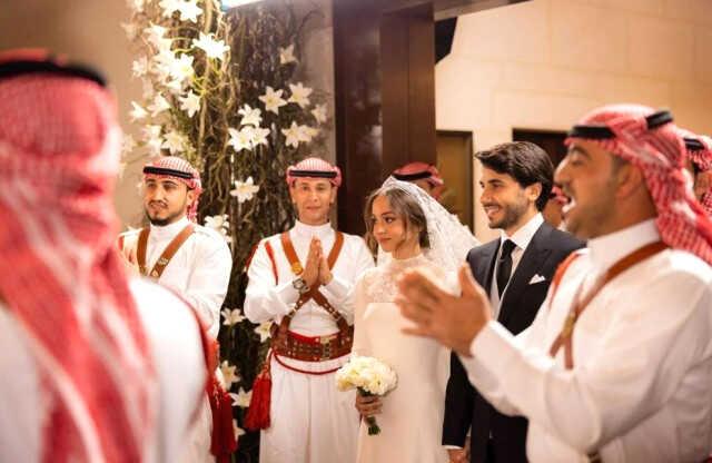 Ürdün Kralı 2. Abdullah'ın kızı Prenses İman evlendi Ürdün Kralı 2. Abdullah'ın kızı Prenses İman evlendi