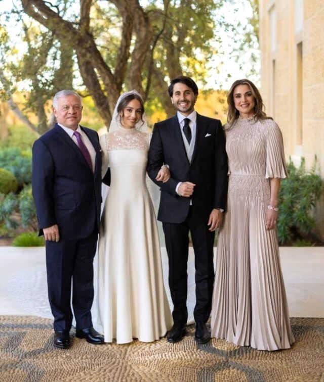 Ürdün Kralı 2. Abdullah'ın kızı Prenses İman evlendi Ürdün Kralı 2. Abdullah'ın kızı Prenses İman evlendi