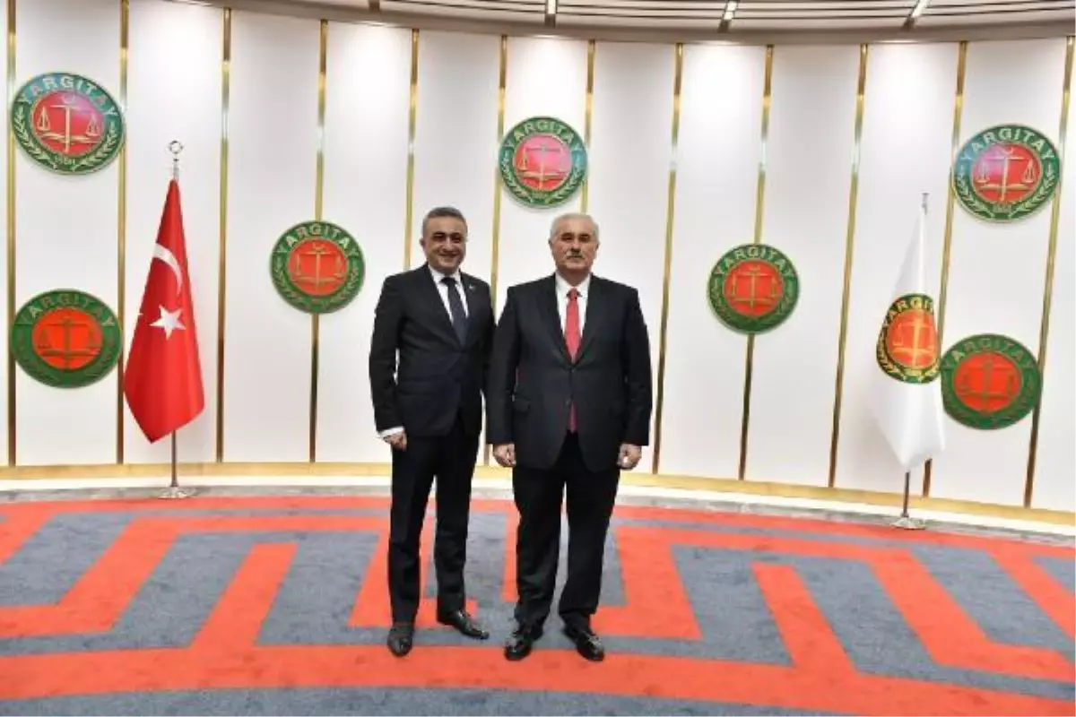 Yargıtay Başkanı Akarca, Azerbaycan Barolar Birliği Başkanı Bağırov\'u kabul etti