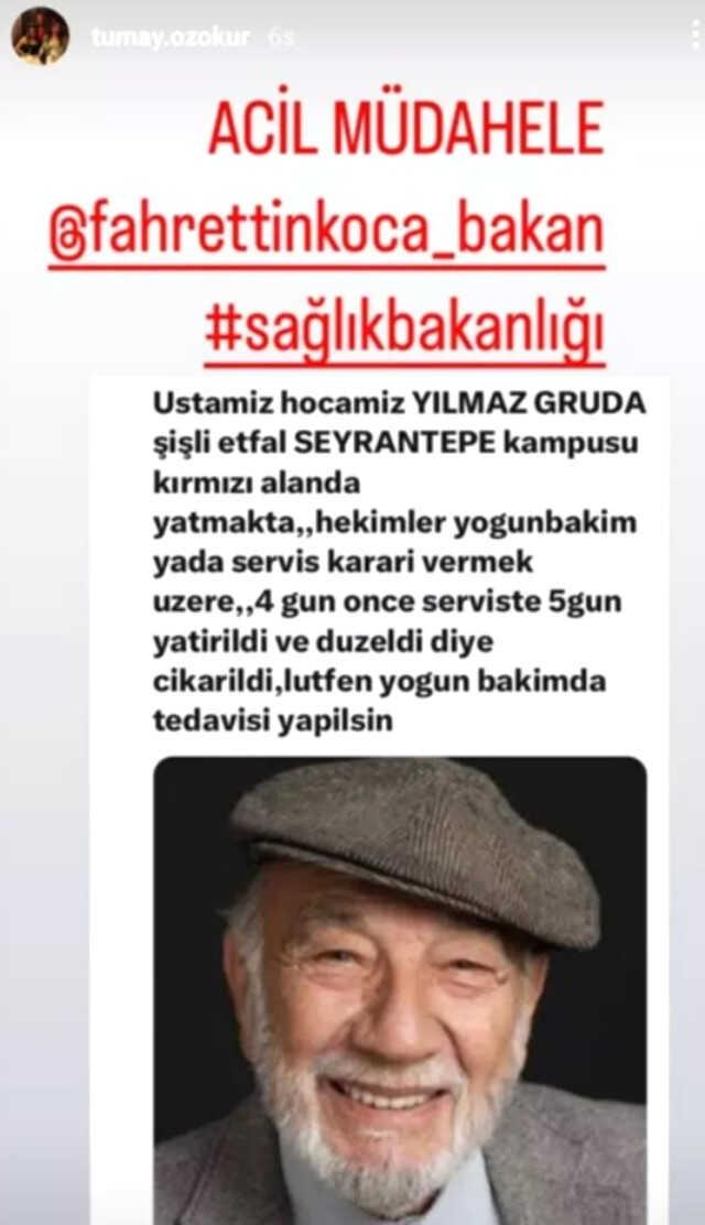 Yılmaz Gruda sağlık sorunlarıyla mücadele ediyor! Menajeri Sağlık Bakanlığı'na seslendi: Lütfen yoğun bakıma alın