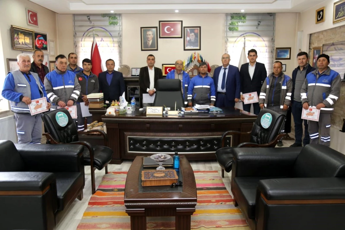 Başkan Arslan, Çameli\'nin fedakar personellerini onurlandırdı