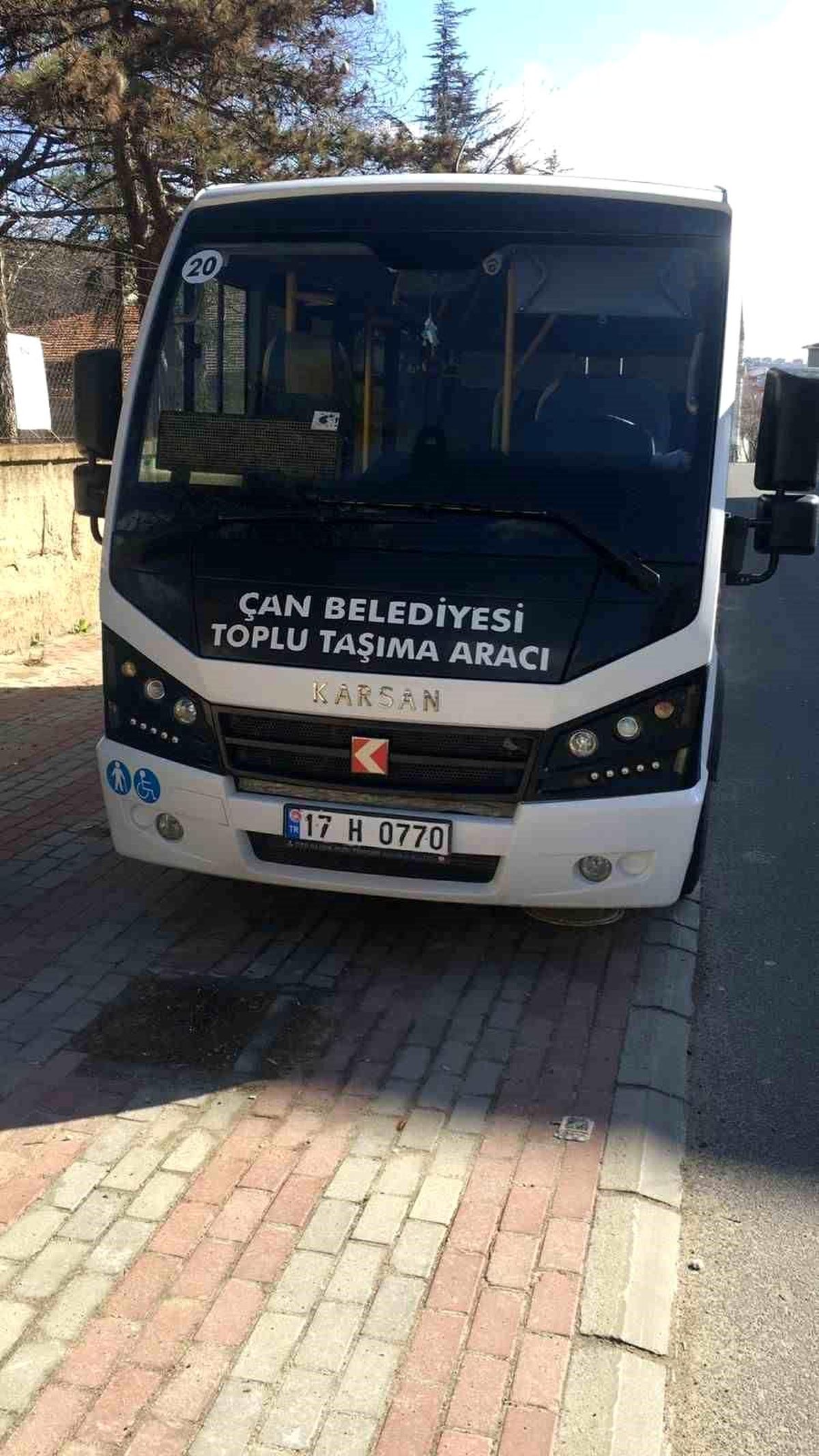 Çanakkale\'den çalınan minibüs Tekirdağ\'da bulundu