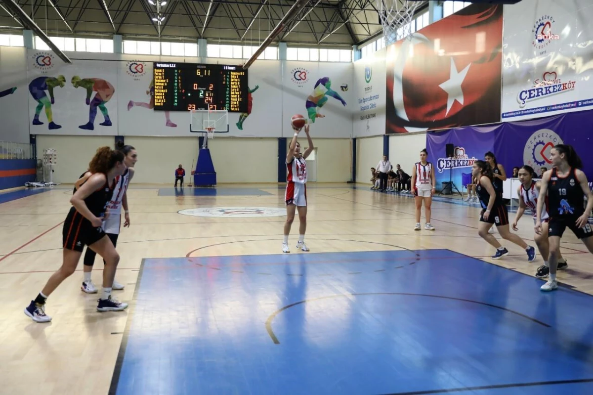 Çerkezköy Belediyesi Kadın Basketbol Takımı, 1. Lig\'e Çıkmak İçin Mücadele Edecek