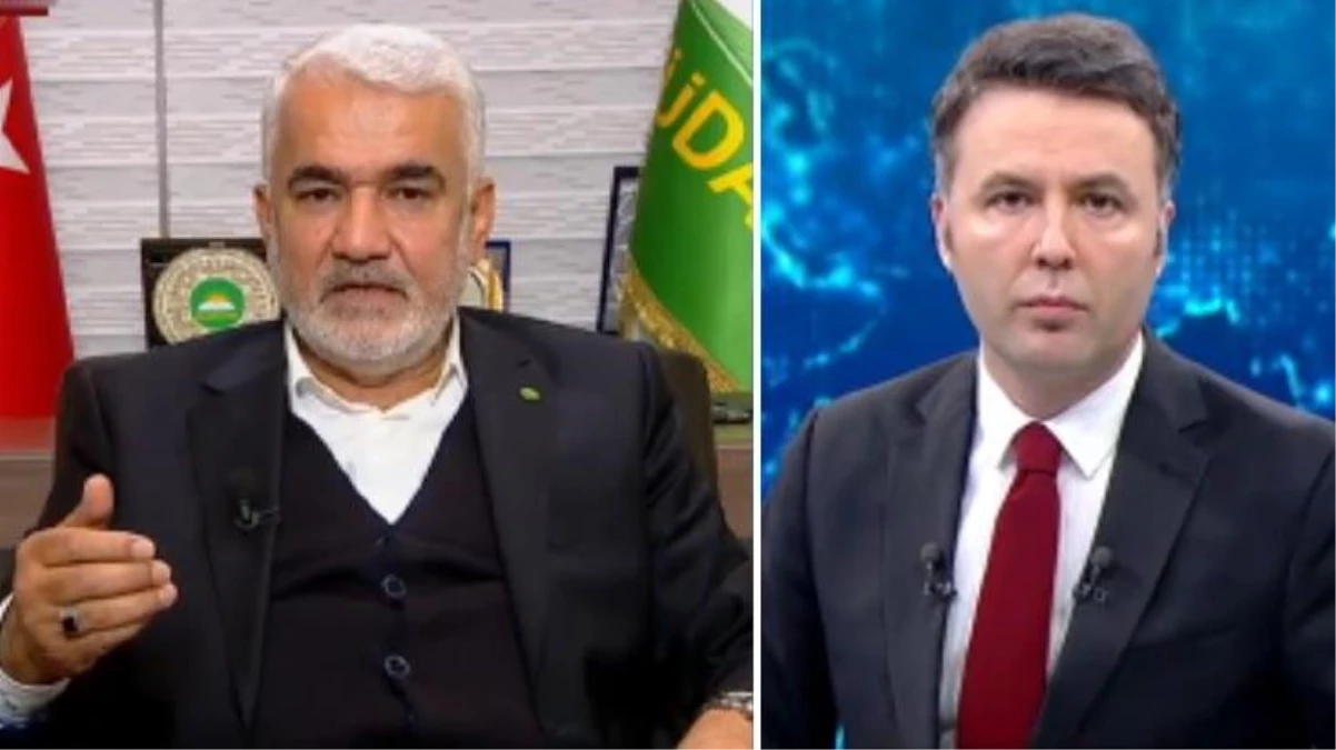 HÜDA PAR Genel Başkanı\'na canlı yayında açık açık soruldu: Hizbullah terör örgütü mü?