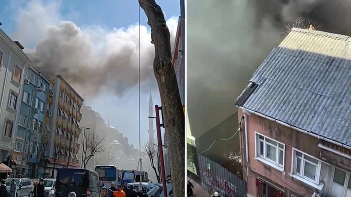 Fatih\'te Kur\'an kursunda yangın çıktı: 4 kişi dumandan etkilendi
