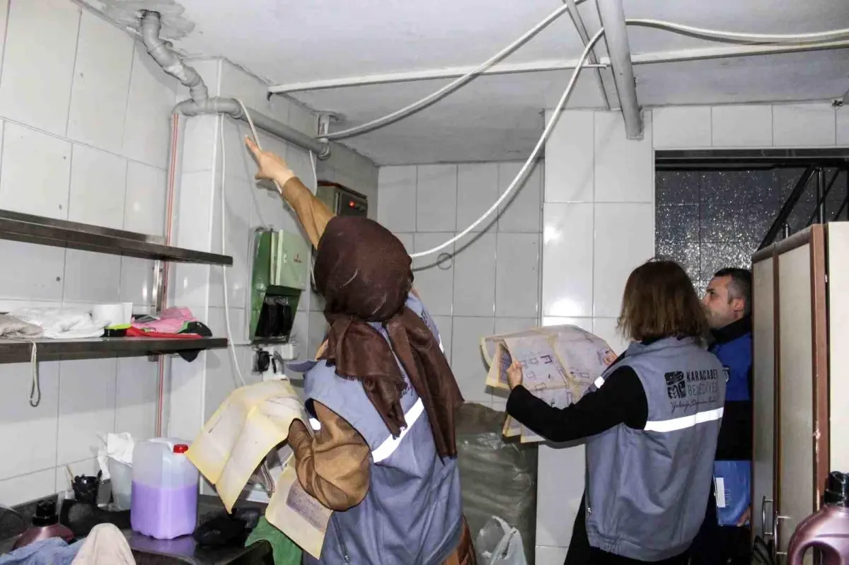 Karacabey\'de bina denetimleri sürüyor