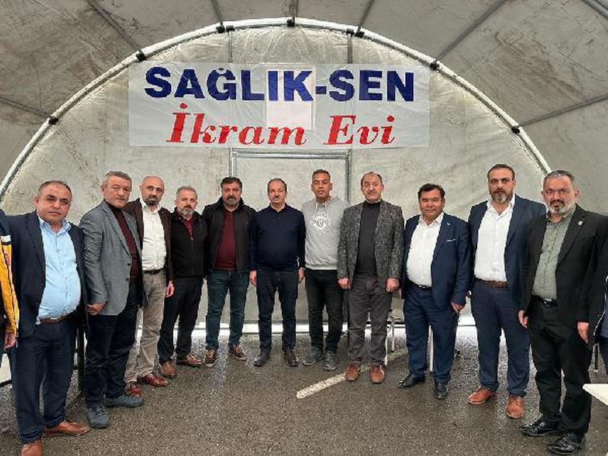 \'Sağlık-Sen İkram Evi\' Hatay ve İskenderun\'da hizmete başladı