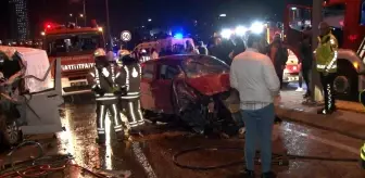 Bağcılar'da refüjü aşan ehliyetsiz sürücü facia yaşattı: 1 ölü, 2 yaralı