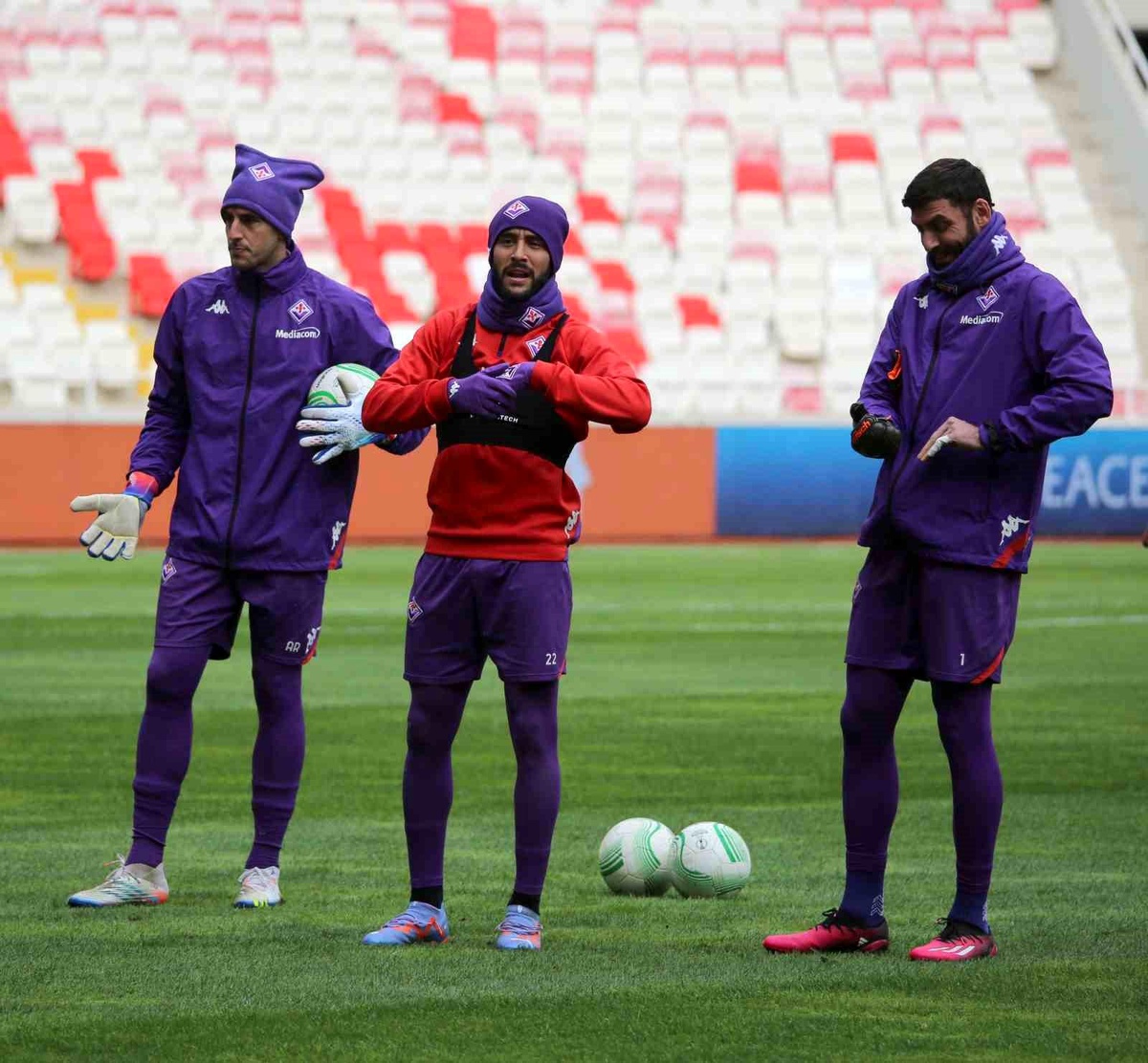 Fiorentina, Sivasspor maçının hazırlıklarını tamamladı