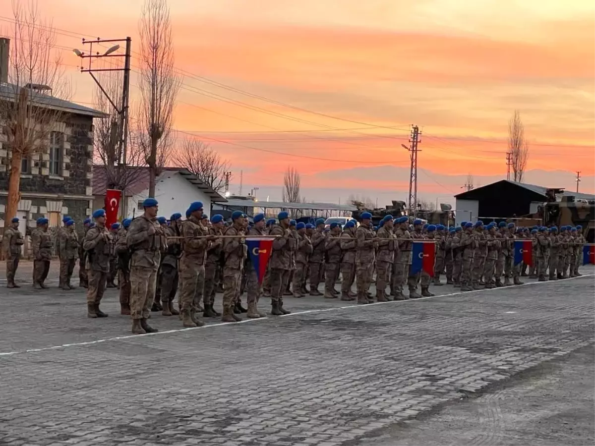 Kağızman\'da komandolar El-Bab\'a dualarla uğurlandı