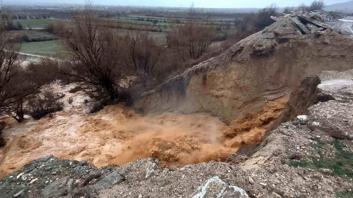 Malatya\'da sağanak yağış sele neden oldu