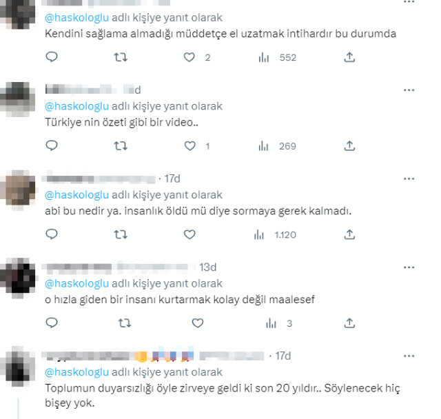 Yürek parçalayan anlar! Sele kapılan yaşlı adam elini uzattı, yardım etmek yerine çekime devam etti Yürek parçalayan anlar! Sele kapılan yaşlı adam elini uzattı, yardım etmek yerine çekime devam etti
