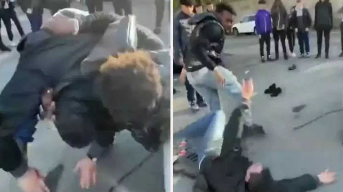 ABD'de bir lise öğrencisiyle öğretmen yumruk yumruğa kavga etti! O anlar 'Rutin' notuyla paylaşıldı