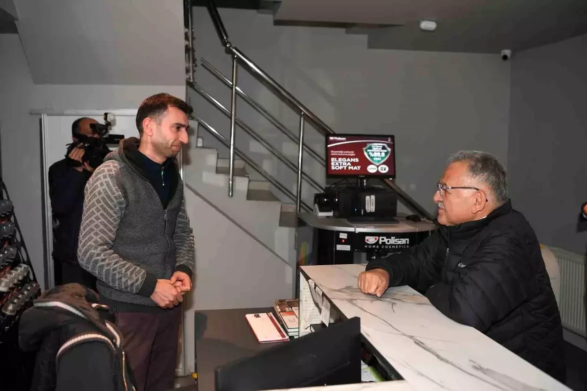 Başkan Büyükkılıç, "Önce insan der, bağrımıza basarız"