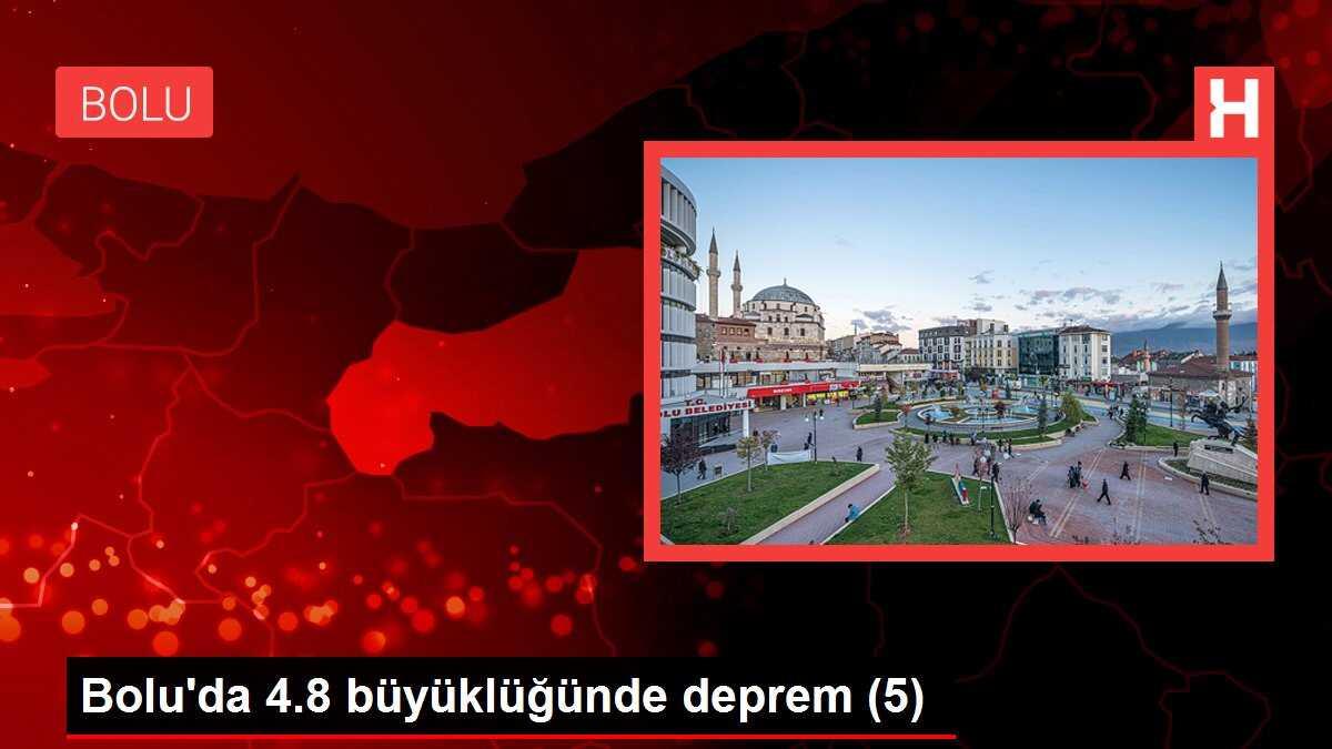 Bolu'da 4.8 büyüklüğünde deprem (5)