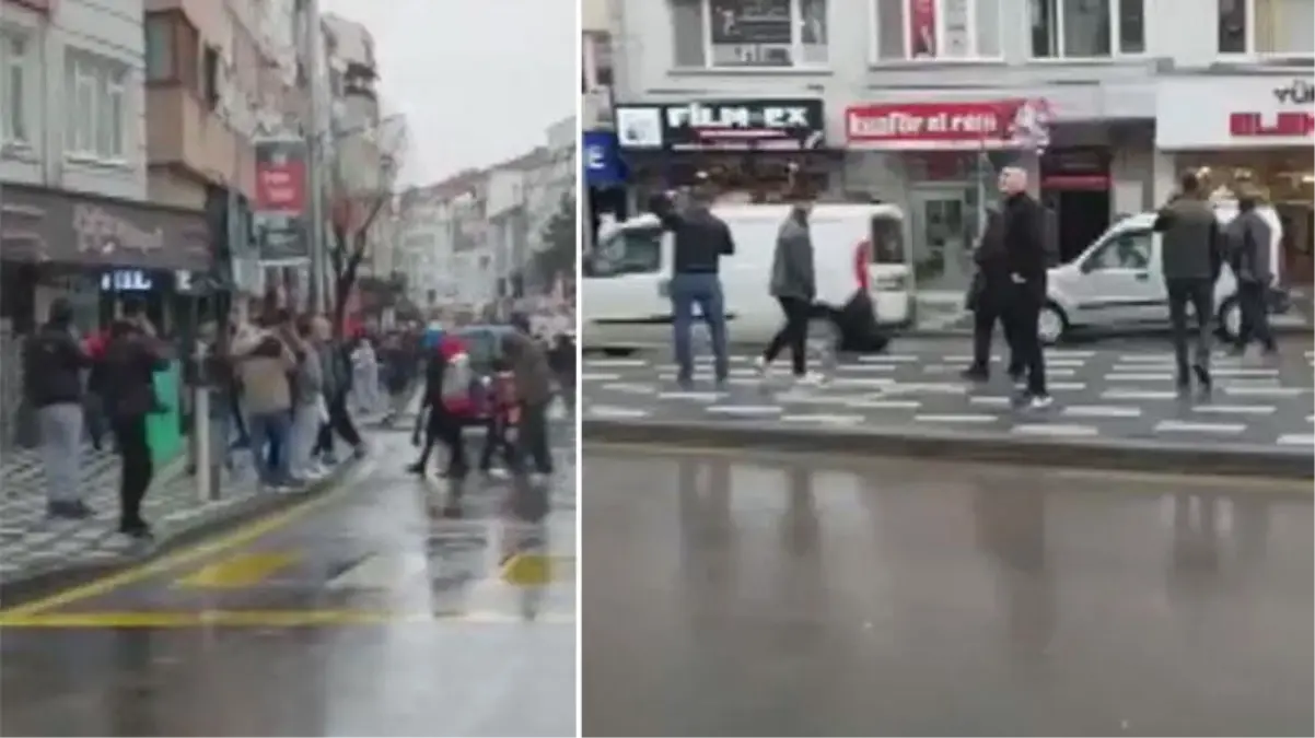 Görüntü 4.8\'lik depremin vurduğu Bolu\'dan! Vatandaşlar panikle bir anda sokağa döküldü