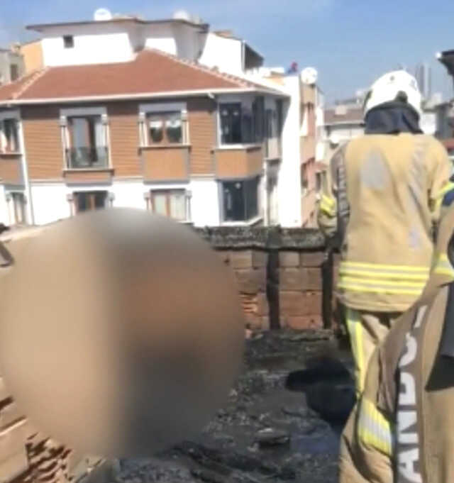 Esenler'de metruk binada yangın sonrası ceset bulundu Esenler'de metruk binada yangın sonrası ceset bulundu