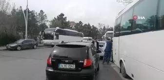 Otomobil ile hafif ticari araç çarpıştı: 1 yaralı