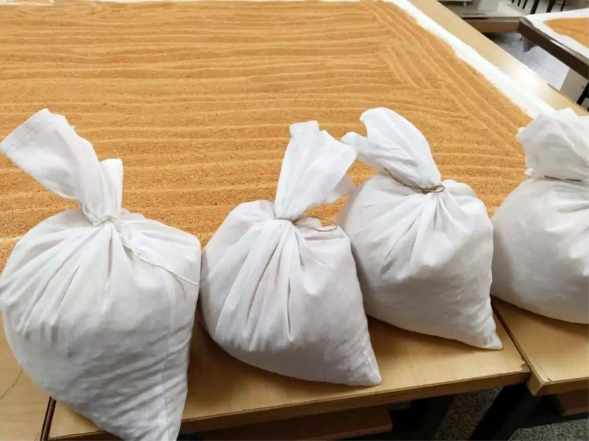 Sinop\'tan depremzedelere ev yapımı tarhana ve erişte