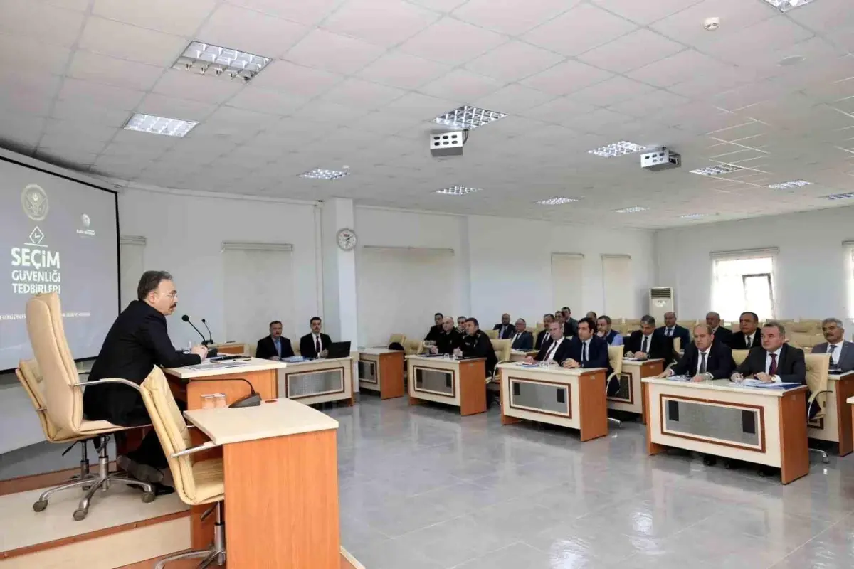 Bilecik\'te \'Seçim Güvenlik Tedbirleri Toplantısı\' yapıldı